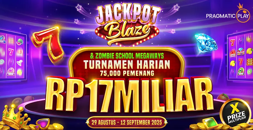 Pragmatic Turnamen Harian Jackpot Blaze & Zombie School Megaways