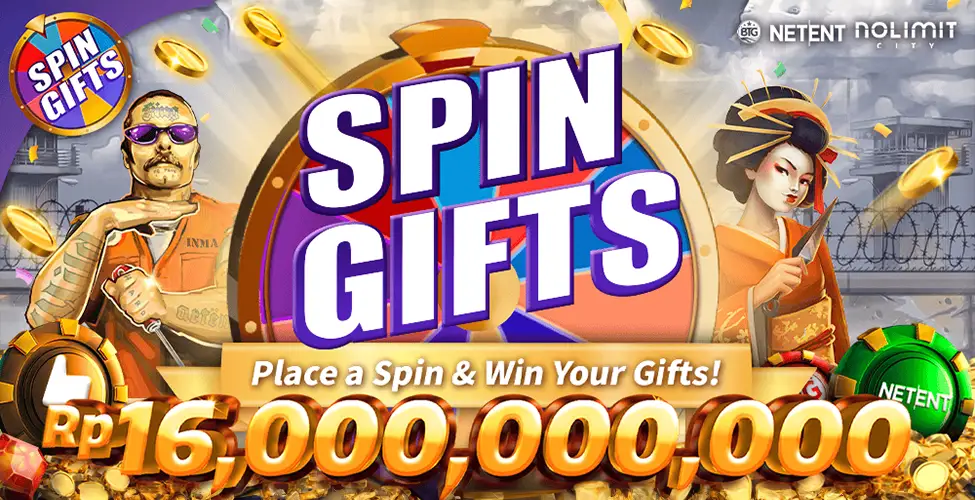 No Limit City Spin Gifts